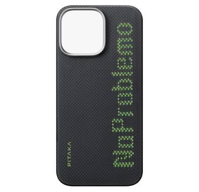 Pitaka Aries Tactile Woven Case for iPhone 16 Pro Max, MagSafe Compatibility, Slim & Lightweight, Secure Grip, Raised Edge Camera - NoProblemo