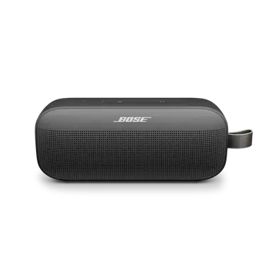 Bose Soundlink Flex II ( 2nd Gen) Bluetooth Speaker, Portable, Bluetooth 5.3, IP67, Google Fast Pair, Built-in Microphone for Calls - Black