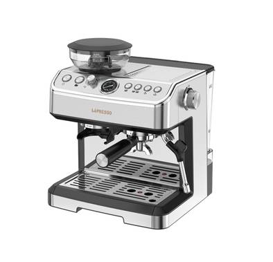 LePresso 20 Bar Espresso Coffee Maker with Bean Grinder, ...