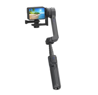 Porodo 2-Axis Gimbal Stablizer, Light Modes, FPV Mode, An...