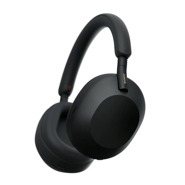 Sony WH-1000XM5 Wireless Headphones with Noise Cancelling, Extraordinary Sound Quality, Seamless Music and Audio Notifications, Multi Noise Sensor Technology - Black