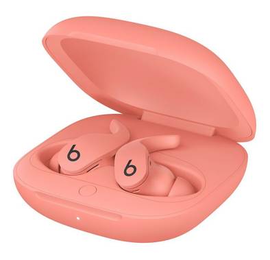 Beats Fit Pro True Wireless Earbuds, Noise Cancelling Earphones with High-Quality Call Performance, Secure-Fit Wingtips - Coral Pink
