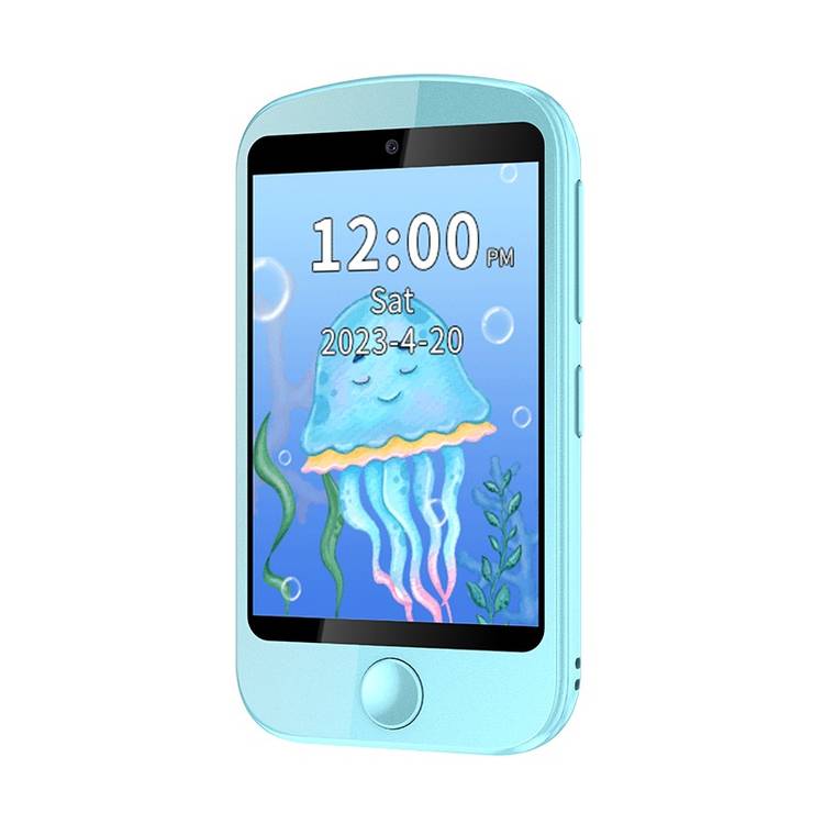 Porodo Kids 4G Smart Phone, 700mAh Battery Capacity, 24 Hours Normal Usage, 48 Hours Standby Time, SOS Calling, 2.8" Screen Size - Blue