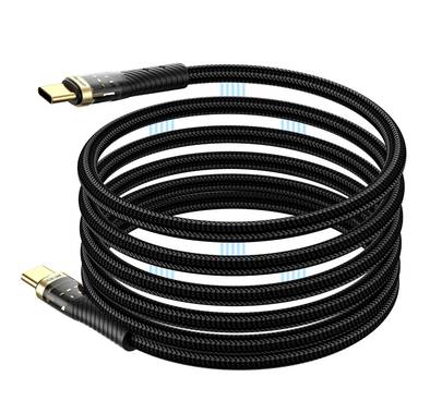  Green Lion Magnetic USB-C to USB-C Cable with 10000 Bend...
