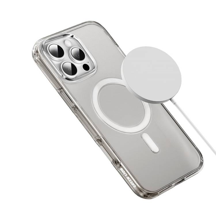 Green Lion Ultra Clear MagSafe Case for iPhone 16 Pro, Camera Protection, Anti-Yellowing, Anti-Scratch - Clear