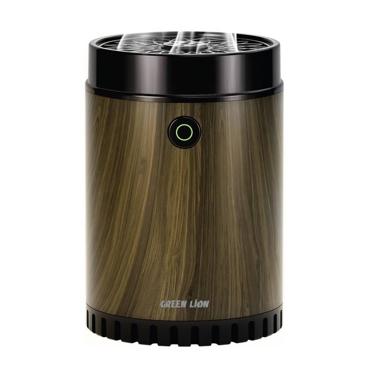 Green Lion Classic Bakhour with Strong Fragrance, 20W Power, 2000mAh Battery, 15-18 Times Burning Cycle, 400-4500°C Heating Temperature - Black