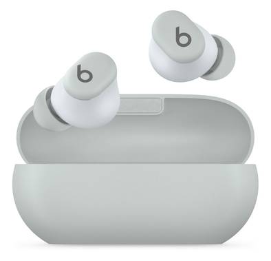 Beats Solo Buds True Wireless Earbuds, Built-in Microphone, USB-C Charging Interface, 18 Hours Battery Life - Storm Gray