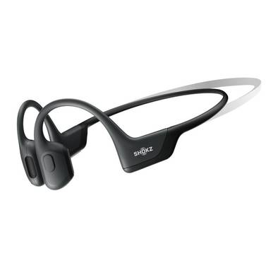 SHOKZ OpenRun Pro Mini Wireless Headphones with Built-in Mic, Premium Sound Quality, Small Size and Better Fit, IP55 Water Resistance - Black