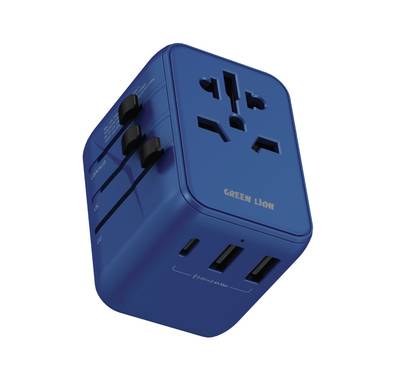 Green Lion 12W Universal Travel Adapter, Short Circuit Pr...