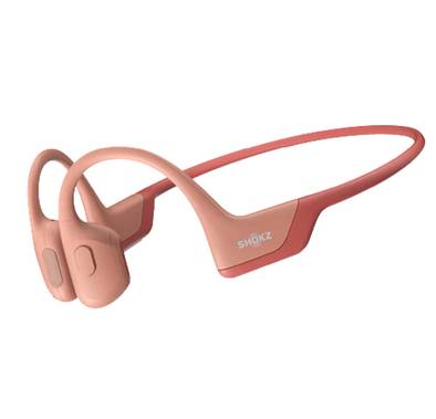 Shokz OpenRun Pro Sport Headphones with 10 Hours Battery Life, Magnetic Charging Cable, Dual Noise-Cancelling Microphones, Secure Fit - Pink