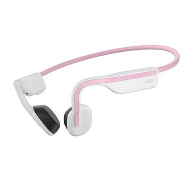 SHOKZ OpenMove Wireless Neckband Hesdphones with High Sound Quality, Open-Ear Comfort, Lightweight Design, 6 Hours Battery Life and Sweatproof - Pink