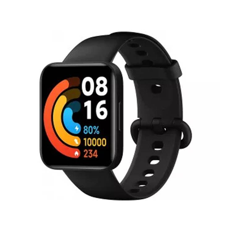 Xiaomi POCO Smartwatch, up to 14 Days Battery Life, 1.6" AMOLED Display, Bluetooth 5.0, Android & iOS, Heart Rate Tracking, Breathing Training, Stress Monitoring, Accelerometer, Gyroscope, Electronic Compass, GPS - Black