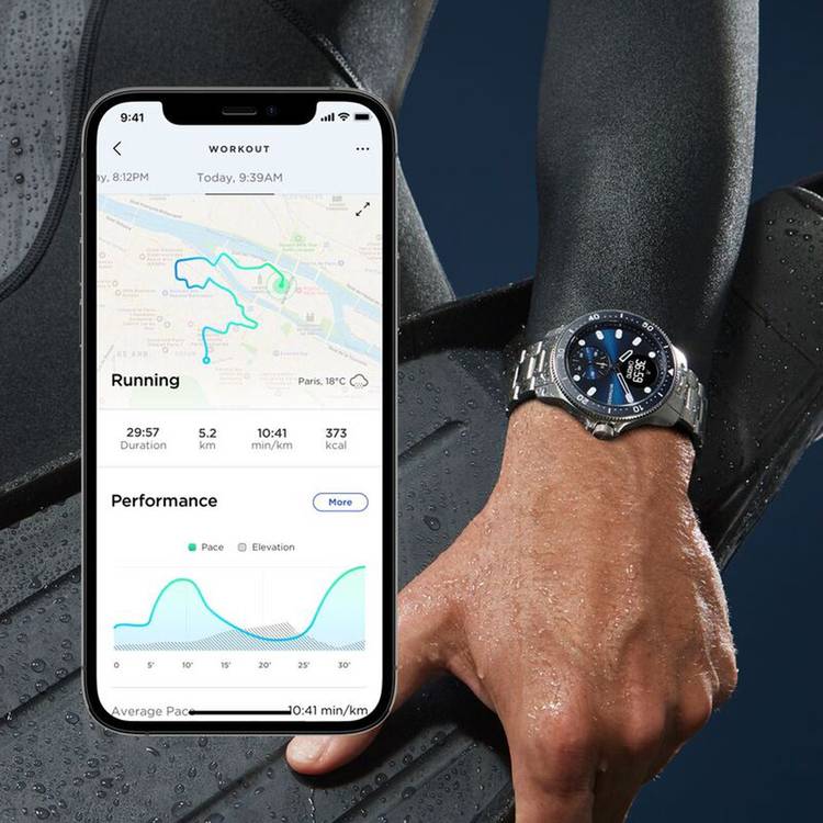 Withings ScanWatch Horizon Hybrid Smartwatch PPG HWA09 model 7 All Int