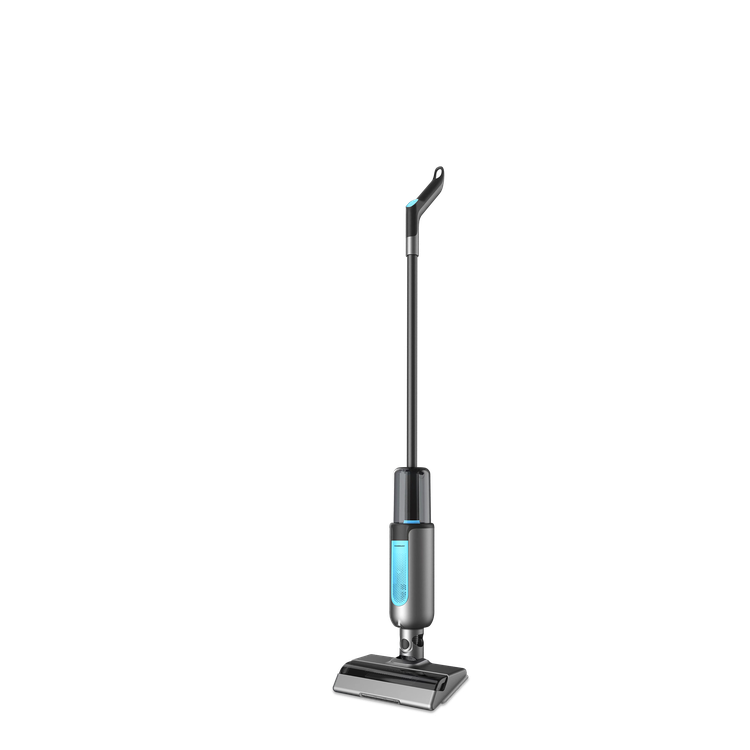 Powerology 2-in-1 Cordless Vacuum & Mop, 6500Pa Suction Power, 30 Min Working time, 115W Motor Power,  Li-ion Battery - Black