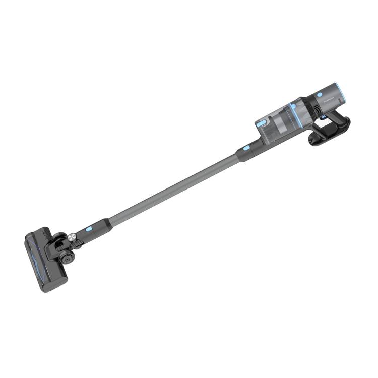 Powerology Cordless Stick Vacuum, 100-240V Rated Voltage, 2200mAh, Li-ion Battery type, 27000Pa Suction Power - Black