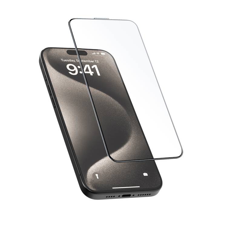 Froog HD Screen Protector for iPhone 15 Pro Max, Anti Fingerprint, Water Resistant, Scratch Resistant - Clear