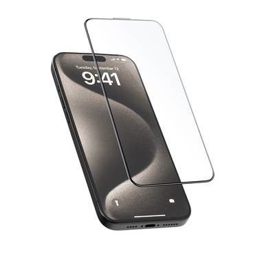 Froog HD Screen Protector for iPhone 15, Anti Fingerprint, Water Resistant, Scratch Resistant - Clear