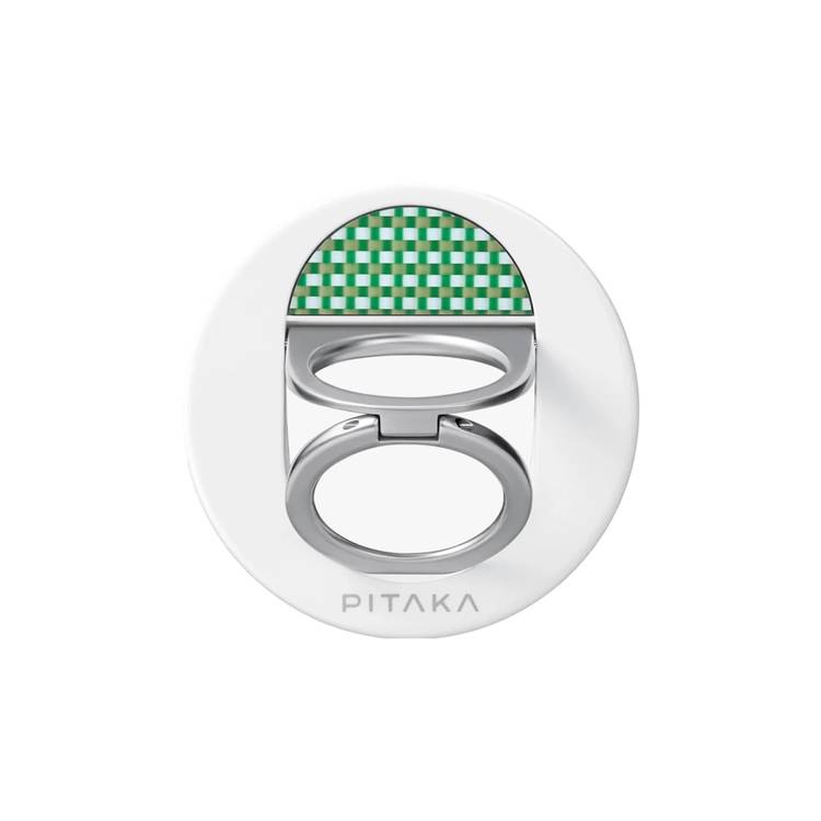 Pitaka MagEZ Grip3, 4.3mm Thickness, Double-Ring Design, Small Details - Forest 