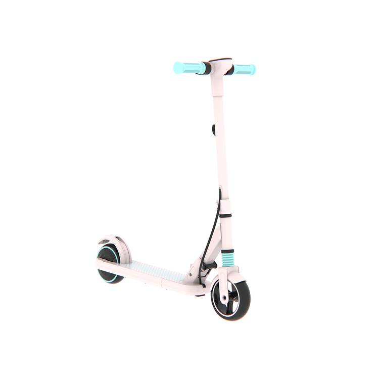 Porodo Lifestyle Kids  Electric Scooter, Fender Brake & an Electronic Brake, Powerful 130W Motor, 14 km/h Speed, Lightweight -Pink