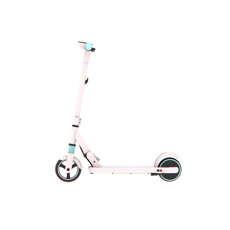 Porodo Lifestyle Kids  Electric Scooter, Fender Brake & an Electronic Brake, Powerful 130W Motor, 14 km/h Speed, Lightweight -Pink