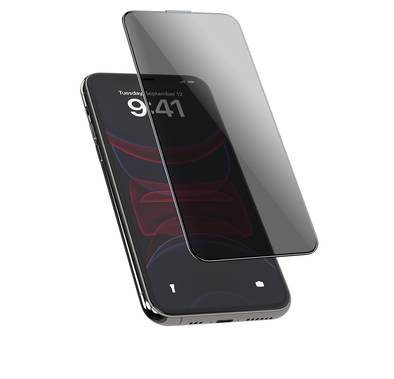 Froog Privacy Screen Protector Anti-Peeping Full Protection Glass for iPhone 11 Pro Max, Anti Fingerprint, Scratch Resistant - Privacy