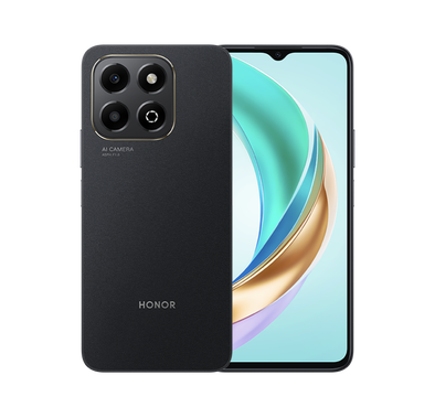 Huawei Honor X6b TRA Version, 6.56", 6GB RAM, 256GB Storage, 50MP, Dual SIM, Android 14, GSM, HSPA, LTE - Midnight Black
