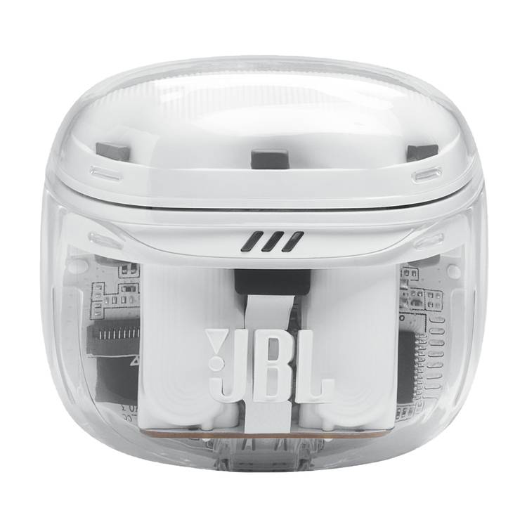 JBL Tune Flex 2 Earbuds with JBL Pure Bass sound, JBL Headphones App, 48 Hours Battery Life, 2 Hours Charging Time - Ghost White