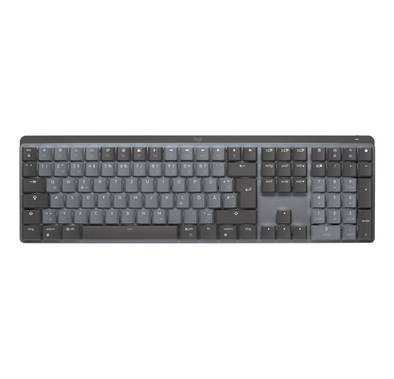 Logitech MX Mechanical Tactile Quiet Wireless Keyboard, Illuminated Performance, Mechanical Switch Technology, Battery Powered, US Layout - Graphite