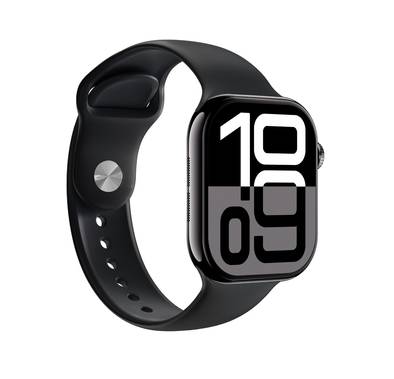 Green Lion Ultimate10 42mm Smart Watch with Voice Assistant, Bluetooth Calling, Double Tap Function, Heart Rate Monitoring, ChatGPT Support, 2 Days Working Time & 10 Days Standby Time, 2.5 Hours Charging Time - Black