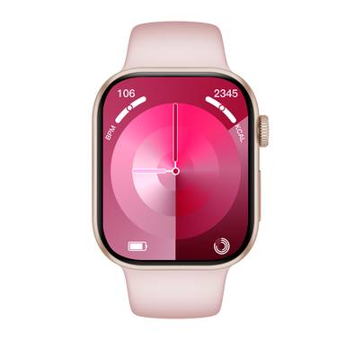 Porodo Magnifico3 Smart Watch with Dual Straps, Up to 5 Days of Working Time, Activity Tracker & Health Monitoring, Music Control, Apps Notification, Camera Shutter, Multiple Sports Mode - Gold