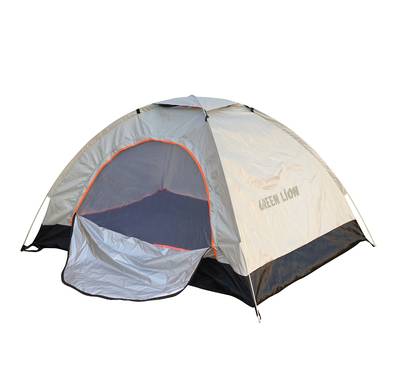 Green Lion GT3-PLUS Camping Tent, Compact & Foldable Design, 2-3 Person Capacity, Windproof Rope, UV Protection, Ventilated Mesh