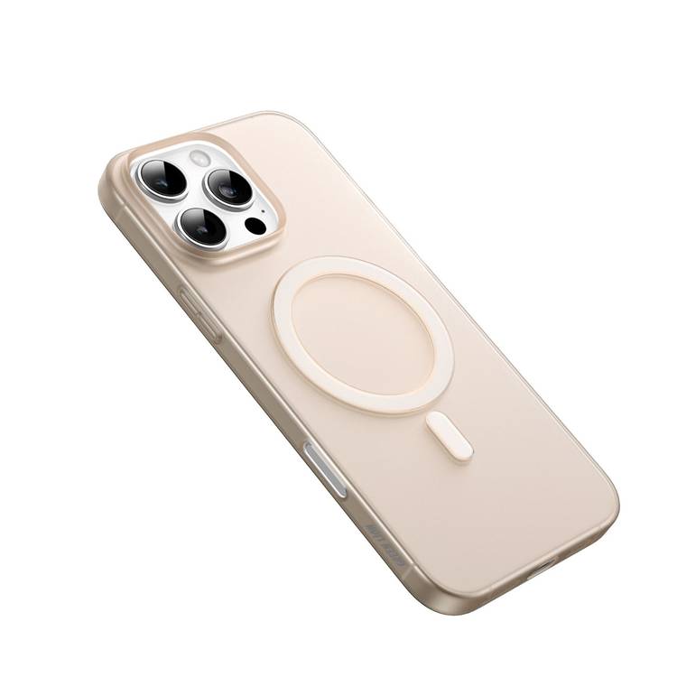 Green Lion Ultra Lite MagSafe Case for iPhone 16 Pro Max with Matte Design, Ultra Slim & Lightweight, Strong Magnets, Anti-Fingerprint - Desert Titanium 