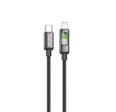 Green Lion USB-C to Lightning LED Charging Cable,  Braide...