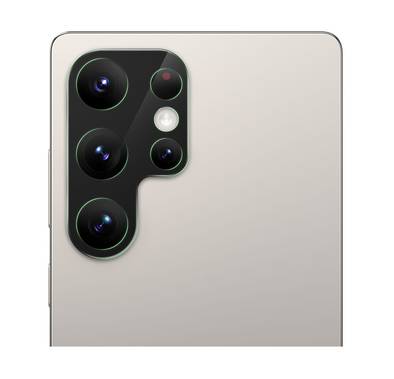 Green Lion Acrylic Lens Protector for Samsung S25, Anti-Scratch 9H Diamond Hardness, Full Coverage, High Transparency - Black