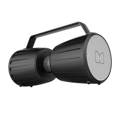 Monster Adventurer Force Bluetooth Speaker 360° Surround Sound, Up to 40 Hours Playtime, Bluetooth 5.0, IPX7 waterproof, Pure Monster Sound, USB-C Charging Port - Black