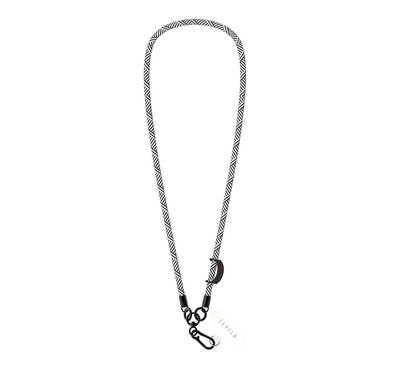 Levelo Everly Phone Crossbody Lanyard, Lightweight Design, Adjustable Straps with 1.2m Length, Hypoallergenic Material, Universal Compatibility - Gray