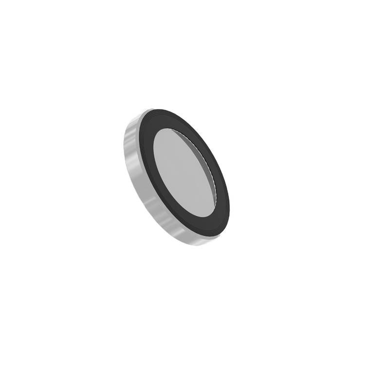Levelo Lucent Quint AR Camera Lens for Samsung S25 Ultra, 9H Hardness, Anti-Fingerprint, Double Sided Anti Reflection, Water & Dust Resistance, Double Layer Lens Glass - Silver