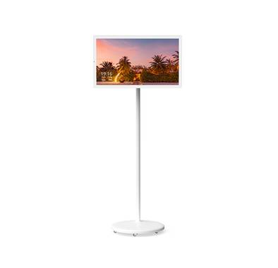 Powerology 32" Android Smart Screen, 15600 mAh Battery Capacity, 5 MP Camera, HDMI, USB-C, USB-A, 3.5 mm Audio Jack Ports, 3-Pin UK Plug - White