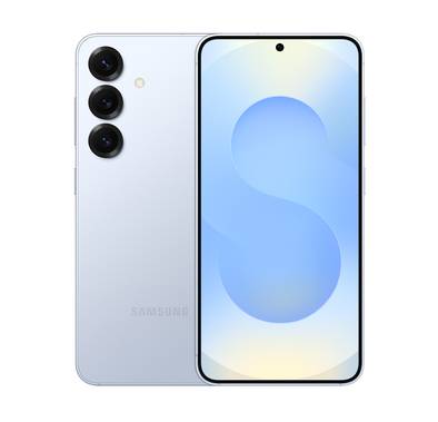Samsung Galaxy S25 with 256GB Capacity, 6.2-inch Screen Size, Octa-Core CPU, 5G Network Technology, Rounded Design, 50MP Rear Camera, Middle East Version - Icy Blue