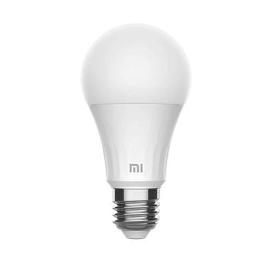 Xiaomi Mi Smart LED Bulb, LED Lamp Type,  25000 Hours Service Life, 2700K Color Temperature, 40–810 Lumens Flux, Smart Controls - White