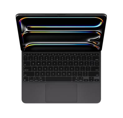 Apple Magic Keyboard for iPad Pro 11" M4 with English Language, Front & Back Protection, Backlit Keys & a Scissor Mechanism, USB-C Port, 14-Key Function Row for Quick Access, Portable & Thin Design, Multi-Touch Gestures - Black