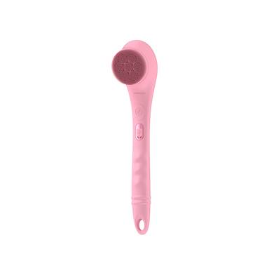 Porodo Lifestyle Electric Body Brush, Soft Bubble Loofah, Soft Cleaning Bristle, 2 Levels Speed, Type-C Charging Port, Soft Silicone Brush - Pink