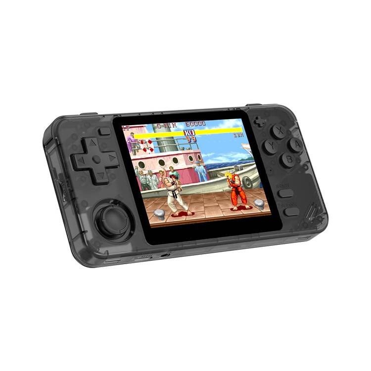 Porodo PDX640 Retro Arcade Game Console with 19 Emulators & 5000+ Built-in Games, 3.5" Screen Size, 60Hz Refresh Rate, Up to 8 Hours Playtime, Immersive Sound Play, Ergonomic Design, 2800mAh Battery Capacity - Gray