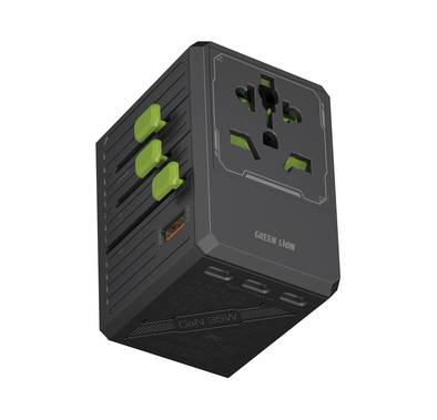 Green Lion GaN Adapter 6-in-1 & 2-in-2 Cable, PC Flame Re...