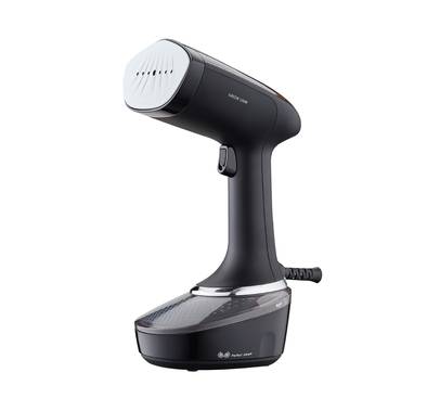 Green Lion Steam Mate X Garment Steamer with PP & Stainless Steel Material, 300mL Water Tank Capacity, 15 Seconds Fast Heating Time, Gentle Fabric Care - Black