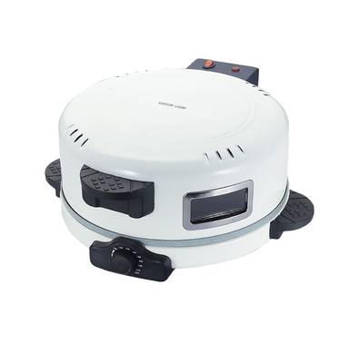 Green Lion Classic Bread Maker with Aluminum Alloy & Stainless Steel Material, 1.5m BS Plug Power, 100-240°C Temperature Level, Non-Stick Coating Plate, Dishwasher Safe, Quick Heating Element - White