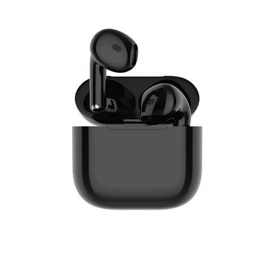 Green Lion True Wireless 4 G1 Earbuds with Touch Control, IPX4 Waterproof, Pop-Up Window, Comfortable to Wear, ENC, 25m Transmission Range - Black