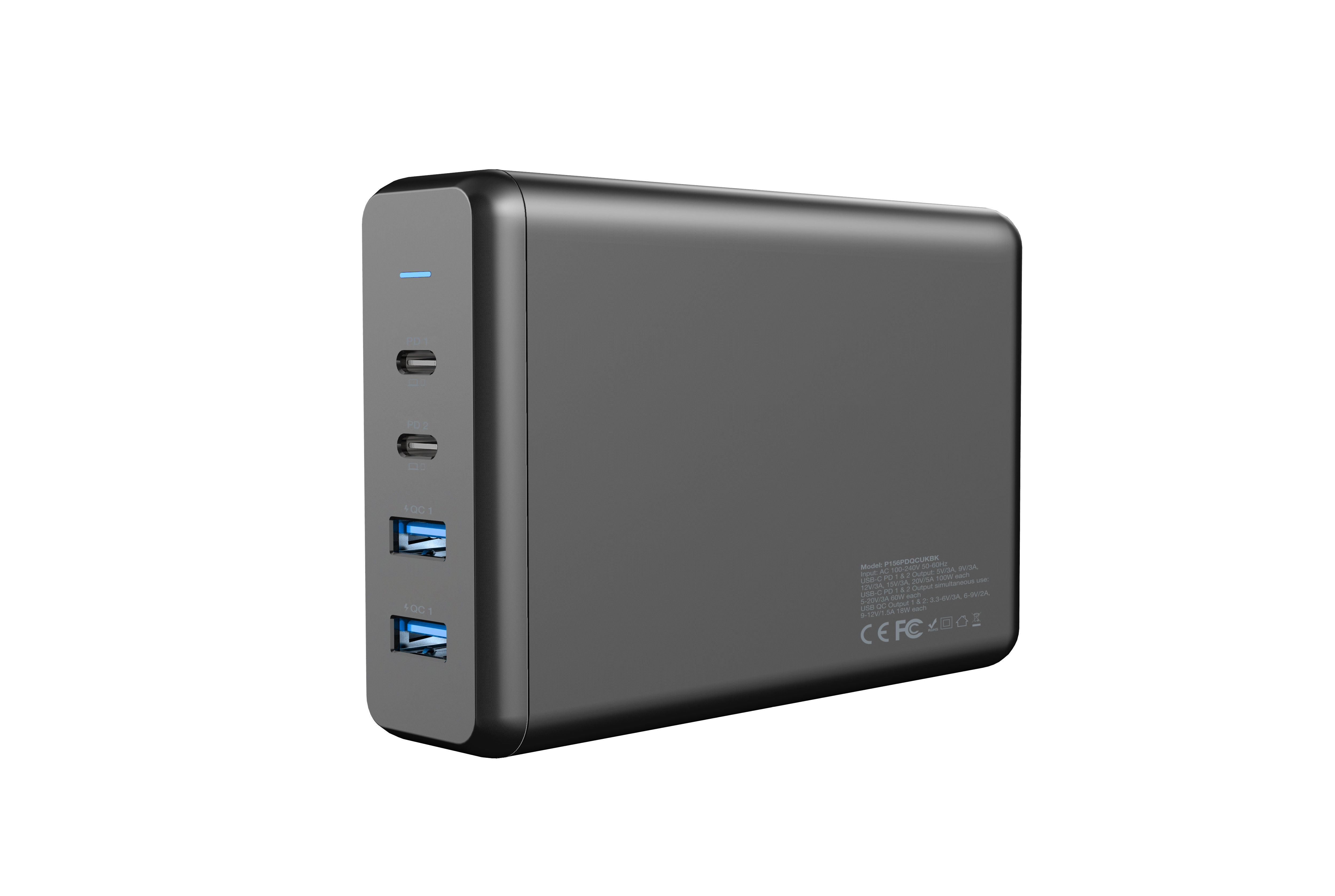 Powerology 4-Port Quick Charging Power Terminal