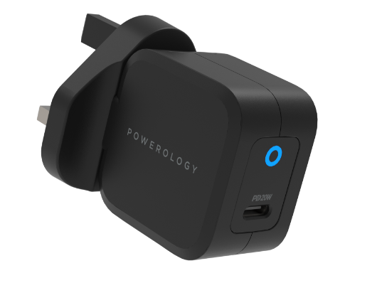 Powerology UK 3Pin Plug Wall Charger