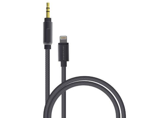 Aluminum Braided Lightning to AUX Cable 